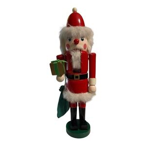 Wooden Old World Nutcrackers Christmas 15" Santa Claus Kurt S Adler Santas World